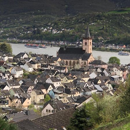 Rheinliebe Bistro Und Pension Lorch am Rhein Zewnętrze zdjęcie