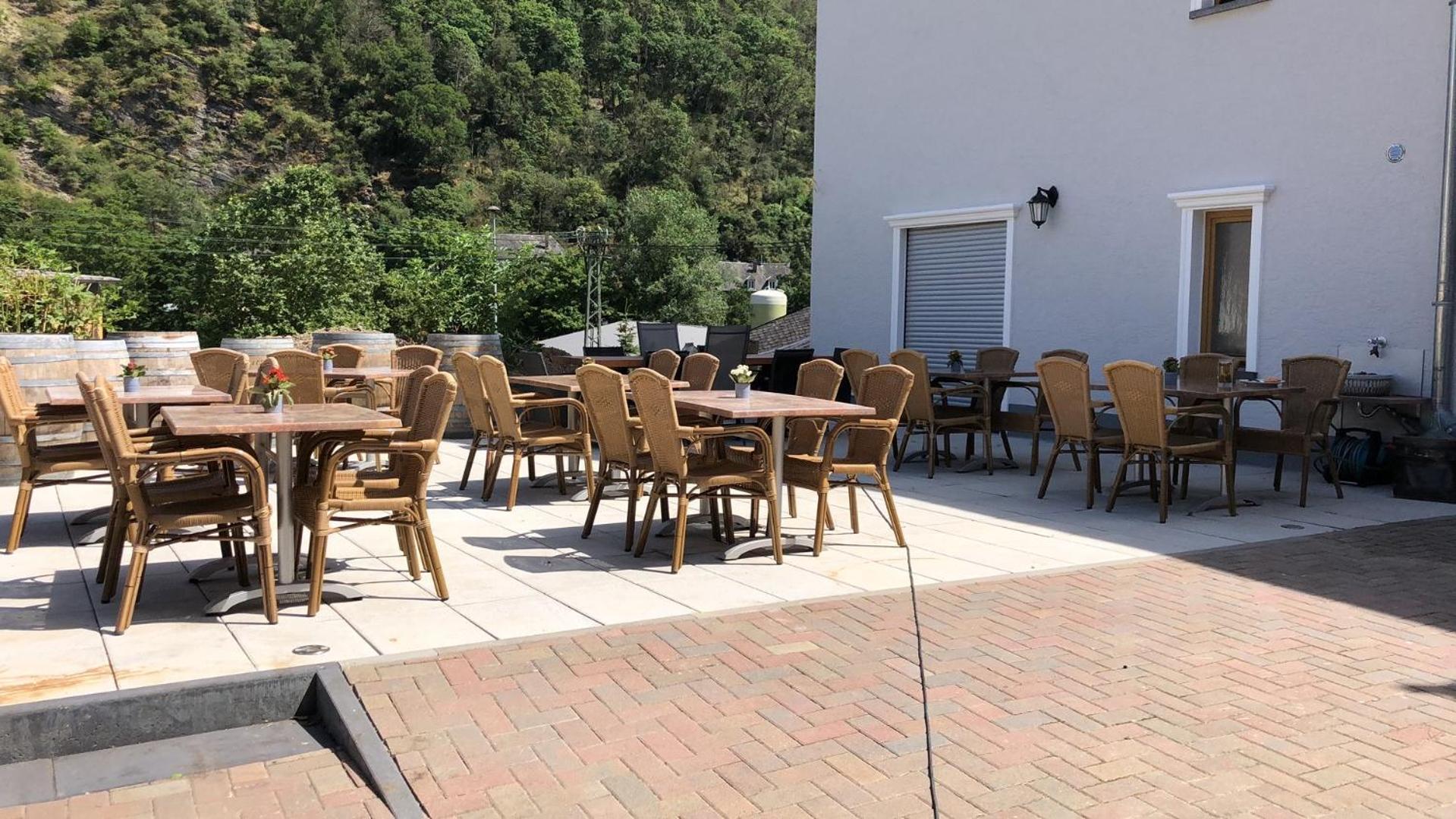 Rheinliebe Bistro Und Pension Lorch am Rhein Zewnętrze zdjęcie